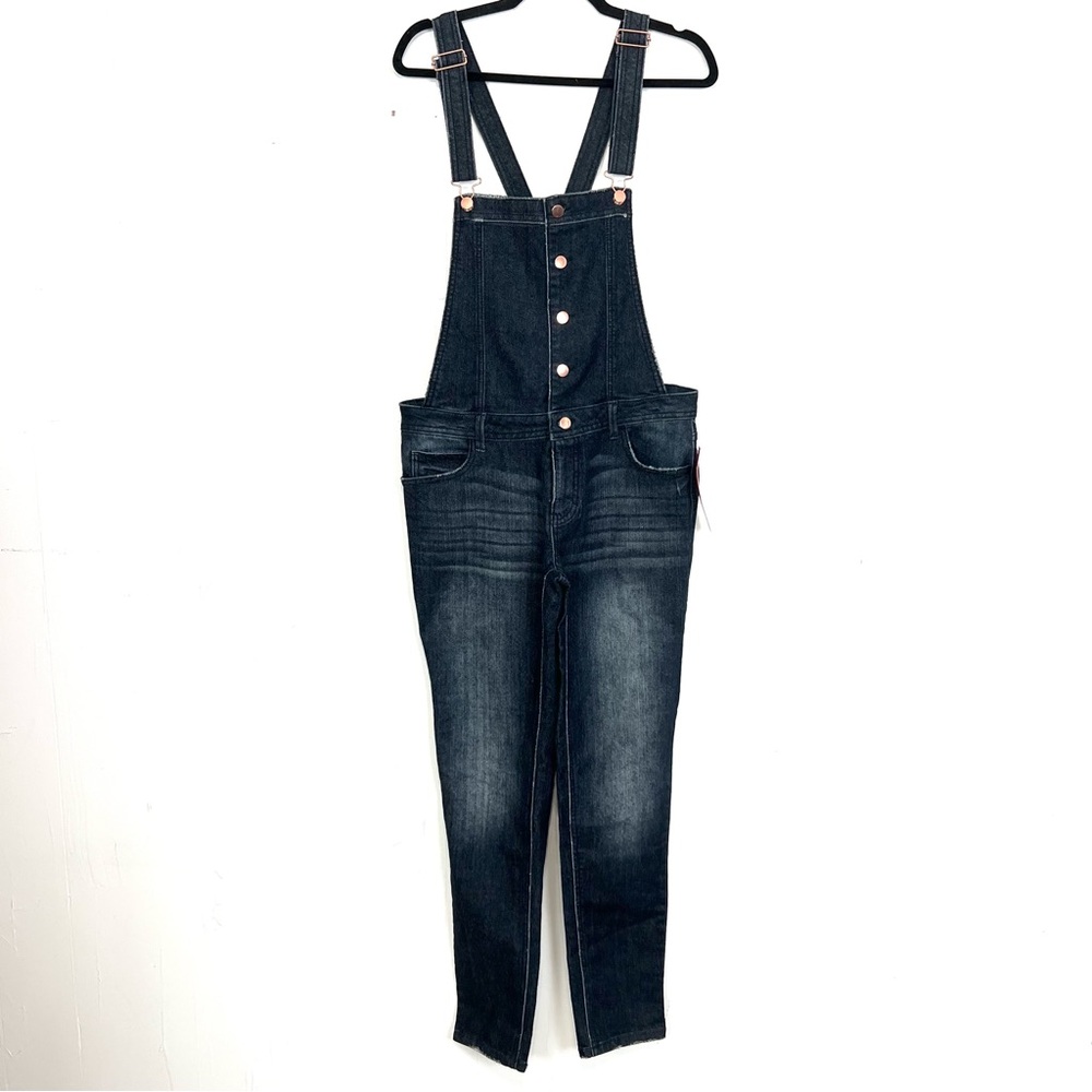 Dark Blue Denim Overalls